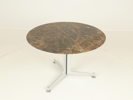 Image 1 of Round Dining Table By Freben Fabricius & Jorgen Kastholm For Kill International, Germany, 1960S