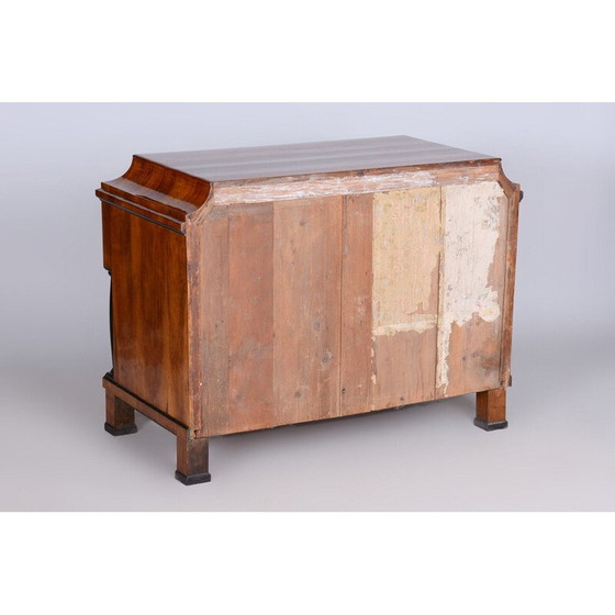 Image 1 of Vintage Biedermeier walnut chest of drawers, Czechoslovakia 1820-1829