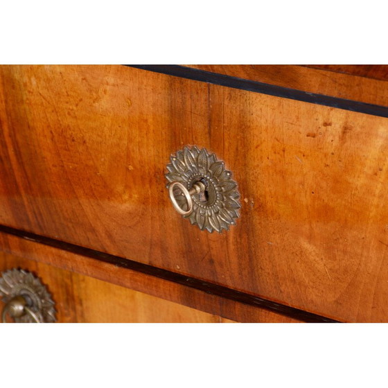 Image 1 of Vintage Biedermeier walnut chest of drawers, Czechoslovakia 1820-1829