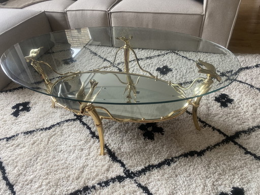 Vintage Hollywood Regency coffee table