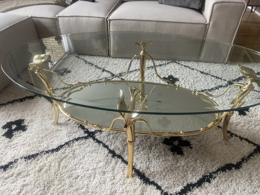 Vintage Hollywood Regency coffee table