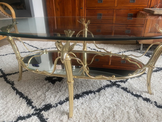 Image 1 of Table basse Vintage Hollywood Regency