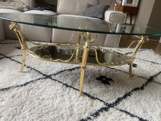 Image 1 of Table basse Vintage Hollywood Regency