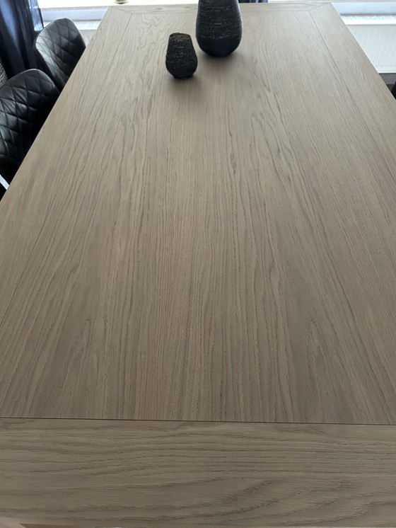 Image 1 of Modern Oak Dining Table