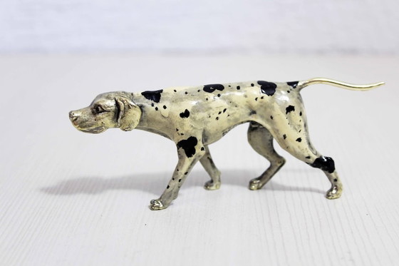 Image 1 of Dalmatian in solid pewter 1970/80