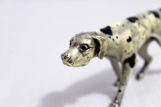 Image 1 of Dalmatian in solid pewter 1970/80