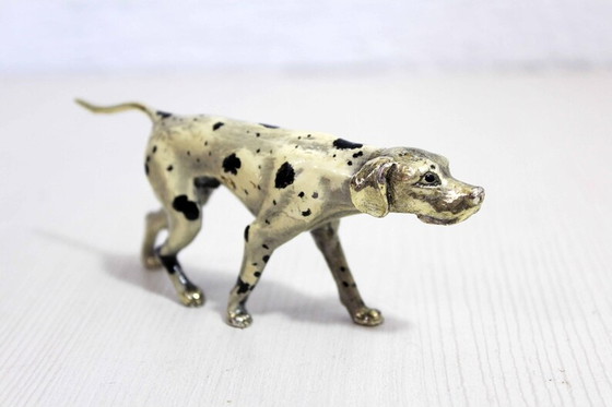 Image 1 of Dalmatian in solid pewter 1970/80