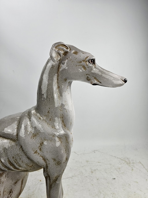 Greyhound ceramic Made in Italy