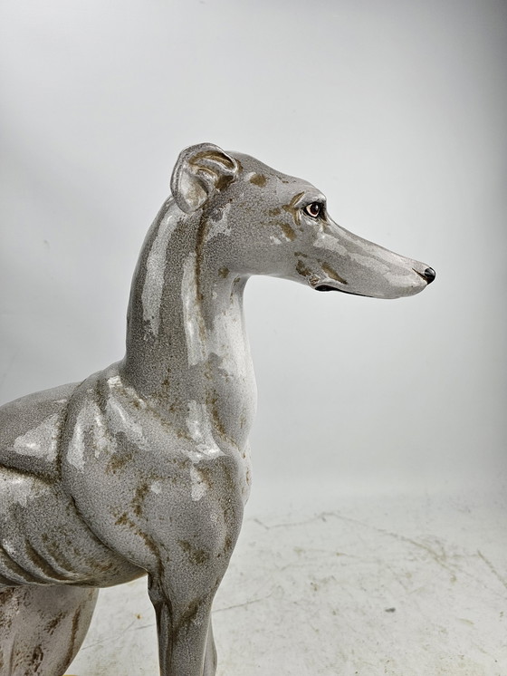 Image 1 of Greyhound ceramic Made in Italy