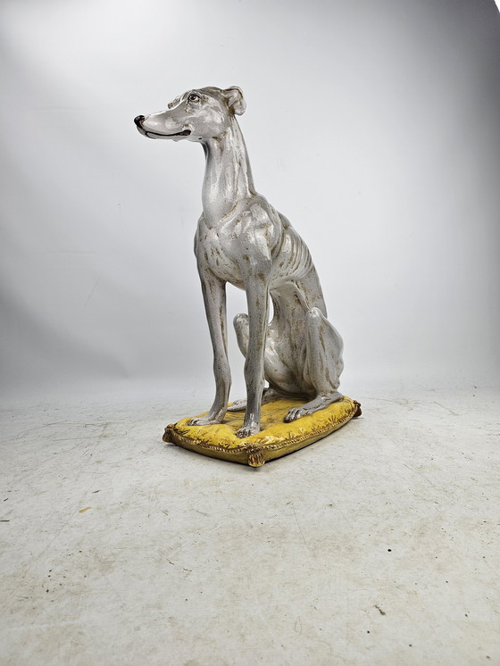 Image 1 of Greyhound ceramic Made in Italy