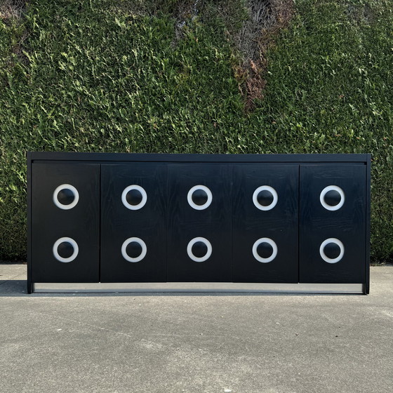 Image 1 of Brutalist Sideboard De Coene 1970