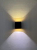 Modular Duell Up/Down Wall Light Black/Gold
