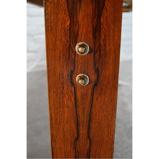 Image 1 of Vintage adjustable rosewood table by K & G, Germany 1960