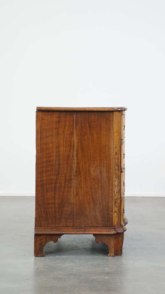 Image 1 of Cassettiera in legno con 4 cassetti