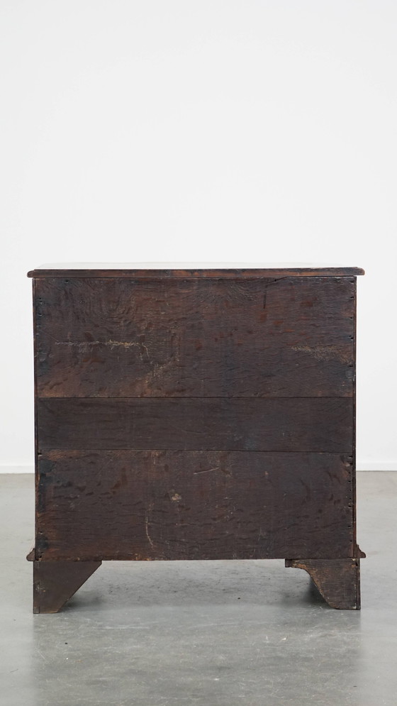 Image 1 of Cassettiera in legno con 4 cassetti