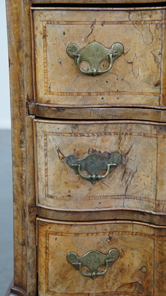 Image 1 of Cassettiera in legno con 4 cassetti