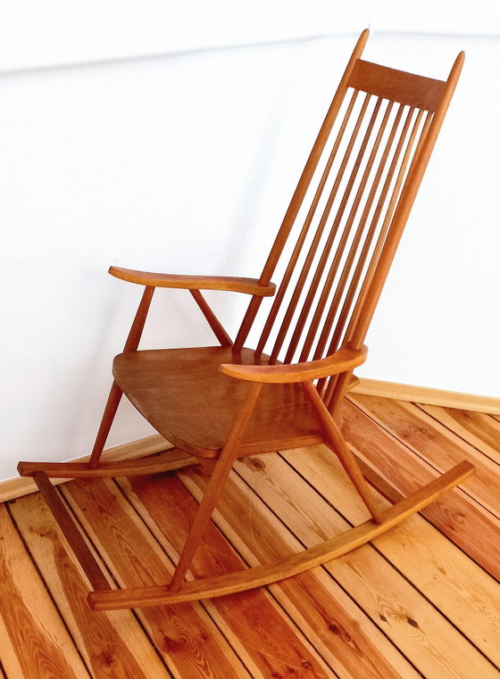 Image 1 of Rocking Chair Holesov, Czechoslovakia 60S, Vintage, Retro