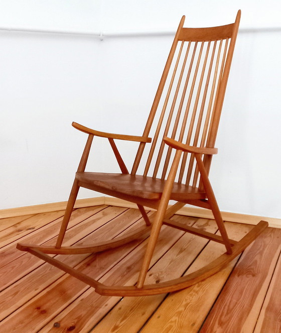 Image 1 of Rocking Chair Holesov, Czechoslovakia 60S, Vintage, Retro