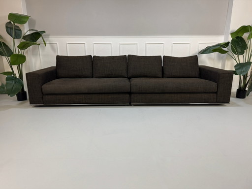 Minotti Hamilton Designer Sofa Delivery Brown/Grey