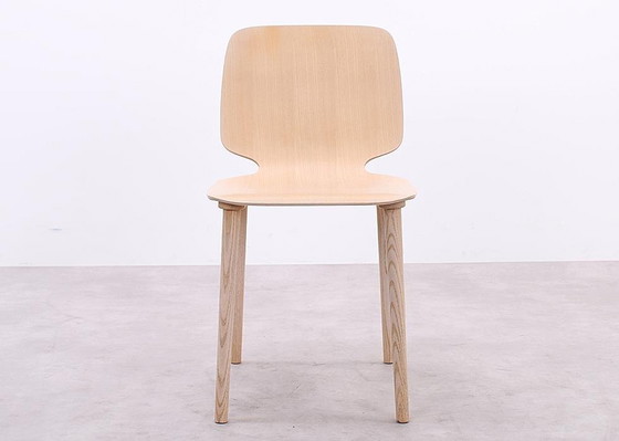 Image 1 of 6X Pedrali Babila 2700 Chair Ash Wood