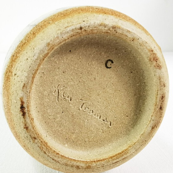 Image 1 of Vintage ceramic vase by Ken Troman, England 1960