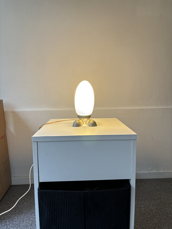 Image 1 of Vintage Ikea Fjorton Dino Egg Lamp