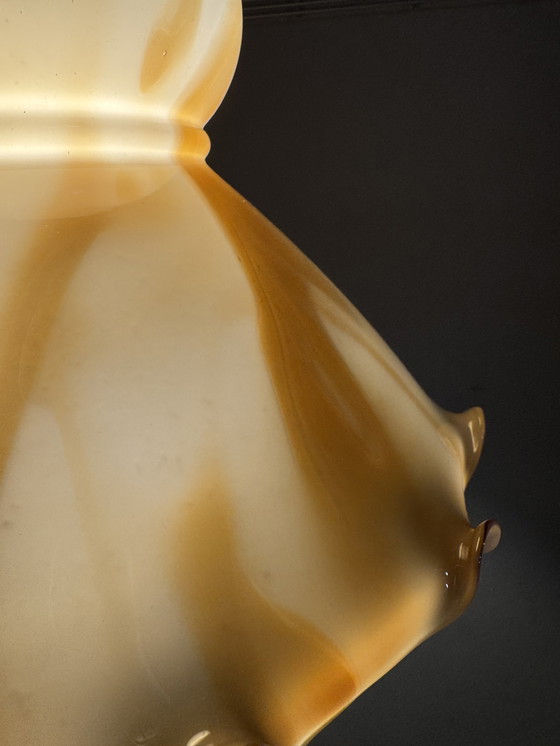 Image 1 of Vintage Flamed Pendant Lamp Herda