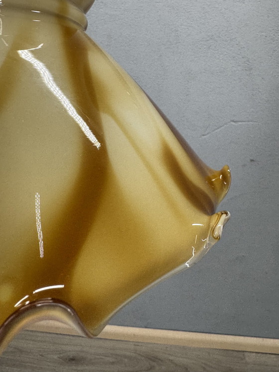 Image 1 of Vintage Flamed Pendant Lamp Herda