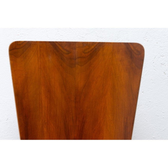 Image 1 of Set of 4 vintage Art Deco dining chairs H-214 by Jindrich Halabala for Úp Závody, 1950s
