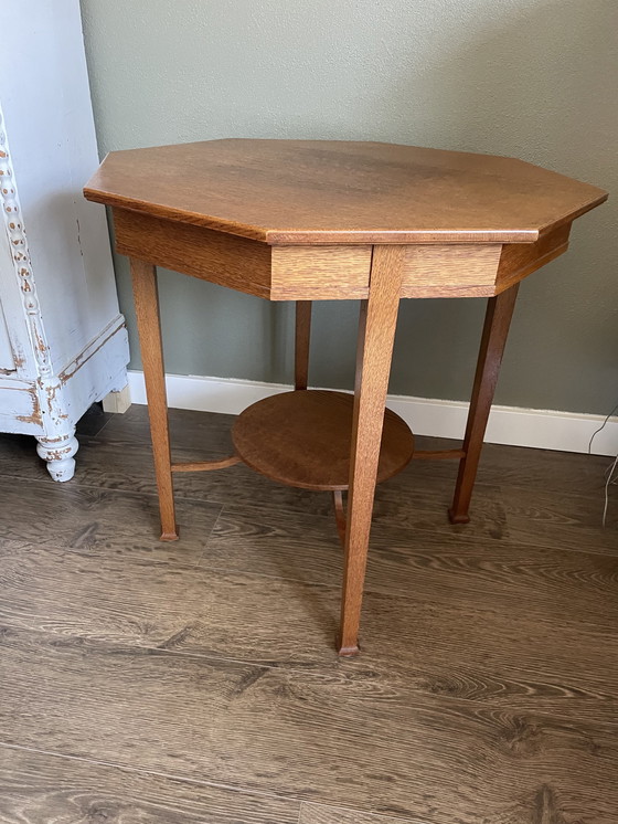 Image 1 of Art deco side table Amsterdam School