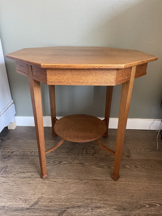 Image 1 of Art deco side table Amsterdam School