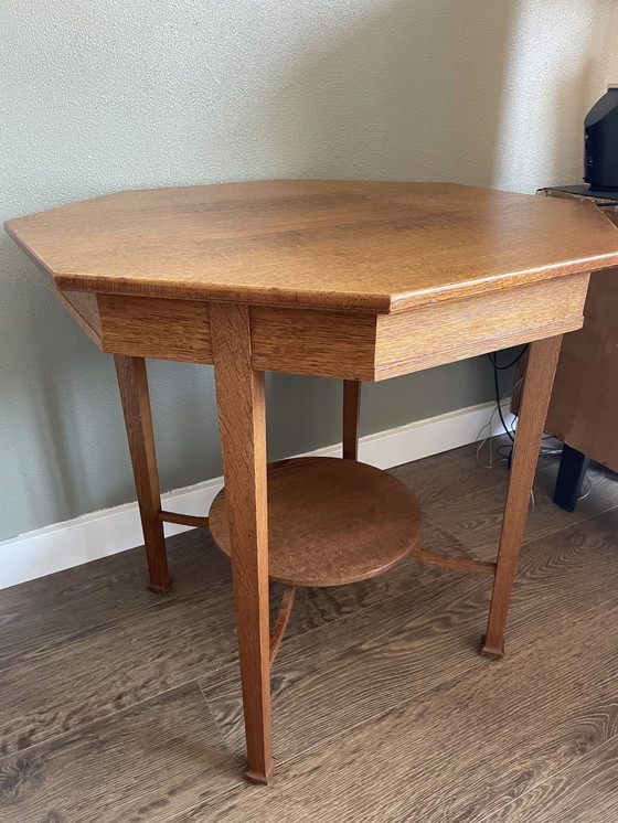 Image 1 of Art deco side table Amsterdam School