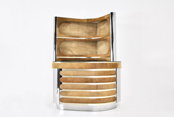 Image 1 of Bar Set Attributed To Willy Rizzo, 1970S