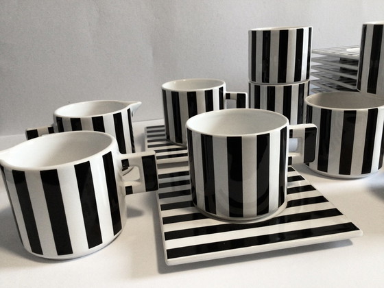 Image 1 of Mique Sweden 1980s, Postmodern Tableware Parts