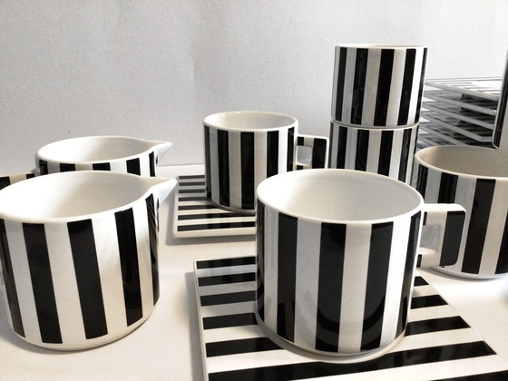 Image 1 of Mique Sweden 1980s, Postmodern Tableware Parts