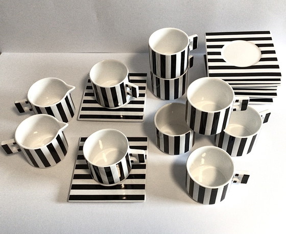 Image 1 of Mique Sweden 1980s, Postmodern Tableware Parts