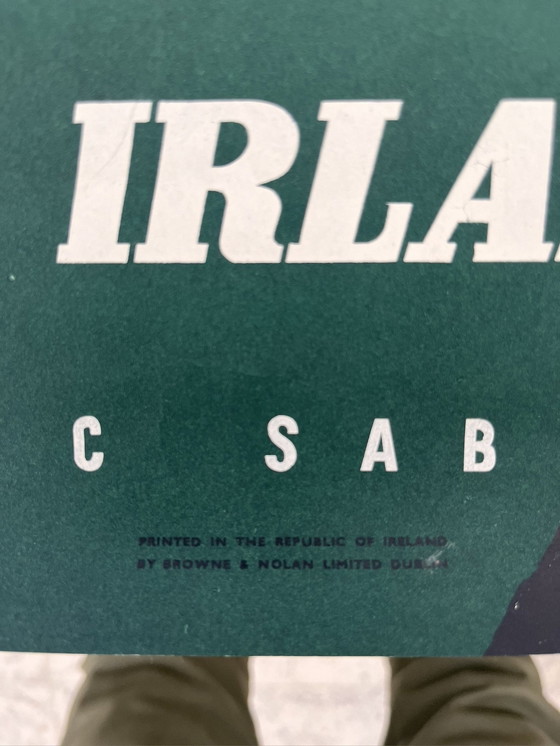 Image 1 of Irish Airlines and Sabena Poster