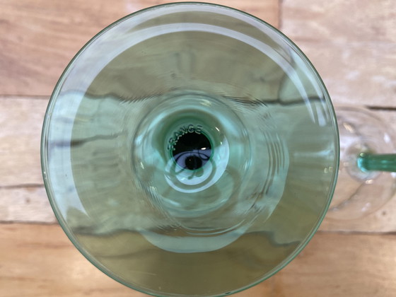 Image 1 of 6x verres Luminarc Alsace avec tige vert clair