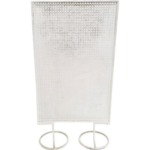 Vintage divider in perforated sheet 1950s
