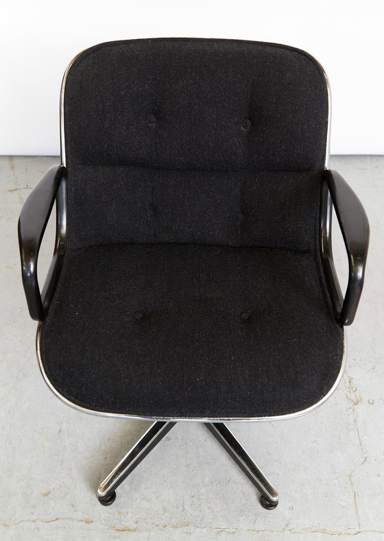 Image 1 of Charles Pollock "Executive Chair" For Knoll International