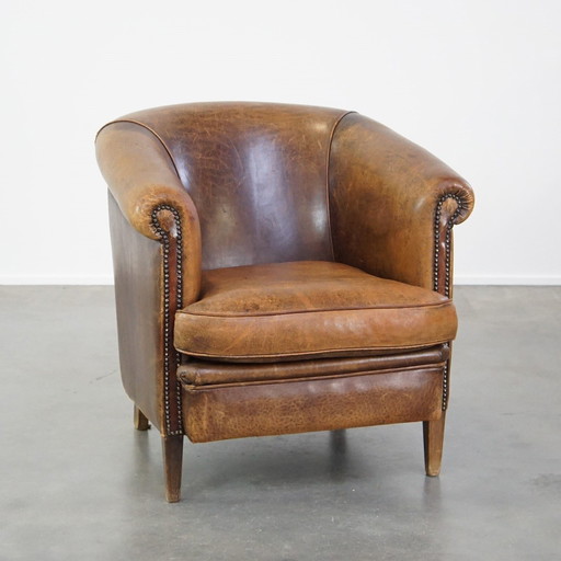 Sheep Leather Armchair