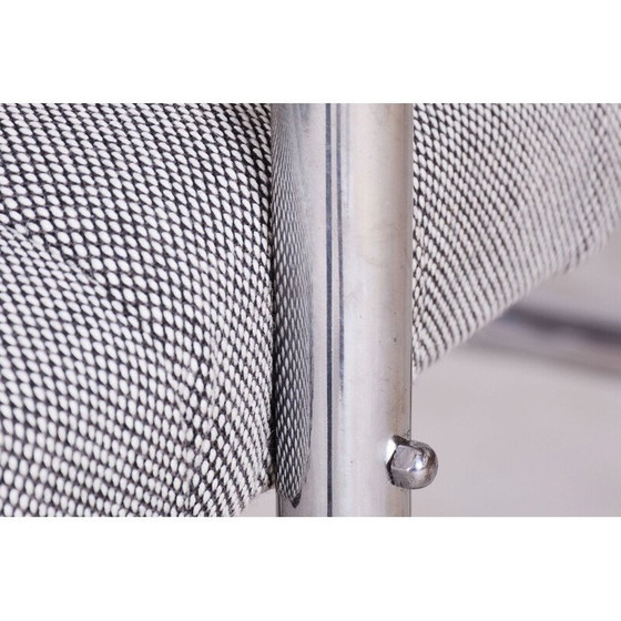 Image 1 of Pair of vintage chrome-plated steel armchairs by Anton Lorenz for Mücke Melder, Czechoslovakia 1930