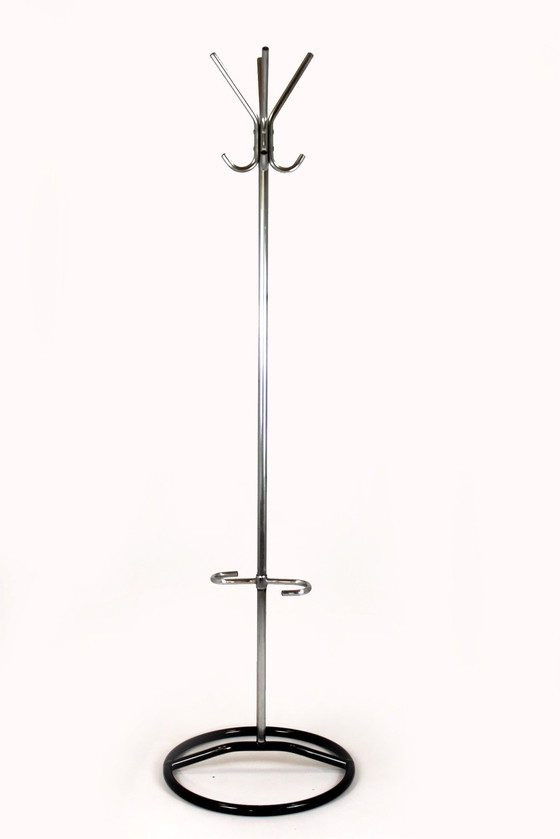 Image 1 of Bauhaus Chrome-Plated Coat Racks, 1930S, Set Of 3