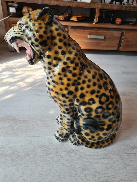 Image 1 of Vintage Italian Handmade Leopard