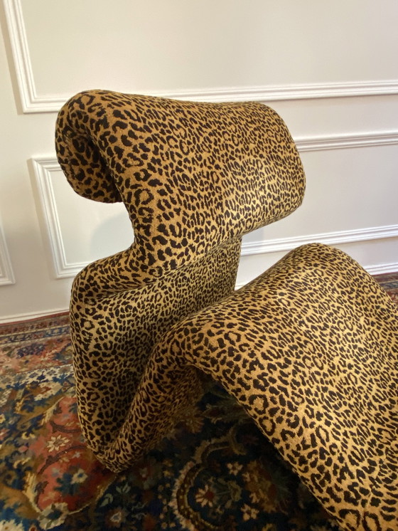 Image 1 of Vintage Leopard Lounge Chair