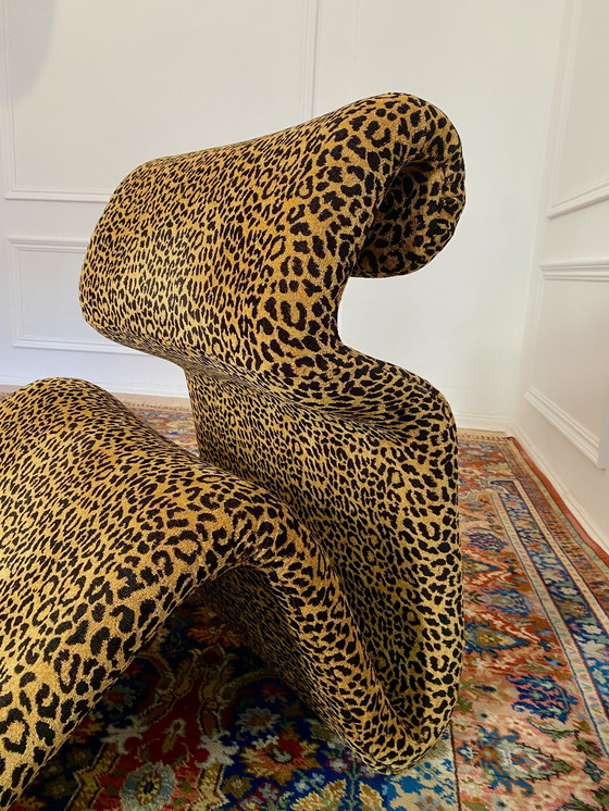 Image 1 of Vintage Leopard Lounge Chair