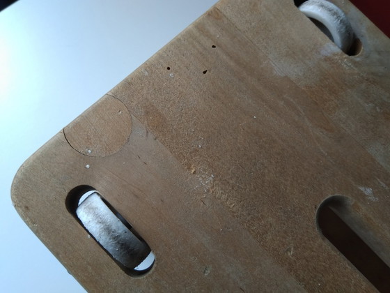 Image 1 of Jukka Rullajakkara, Vintage Stool With Wheels, 1960s