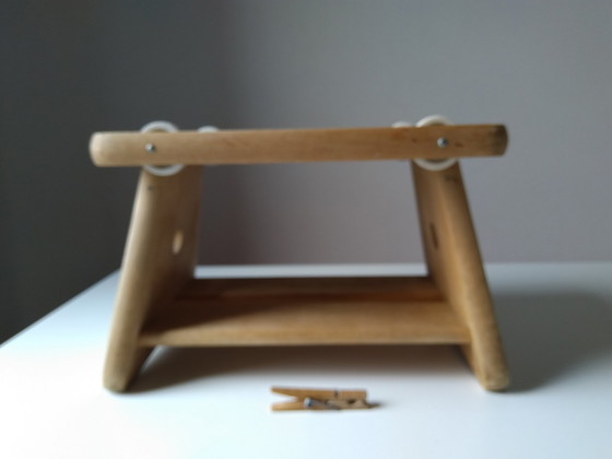 Image 1 of Jukka Rullajakkara, Vintage Stool With Wheels, 1960s