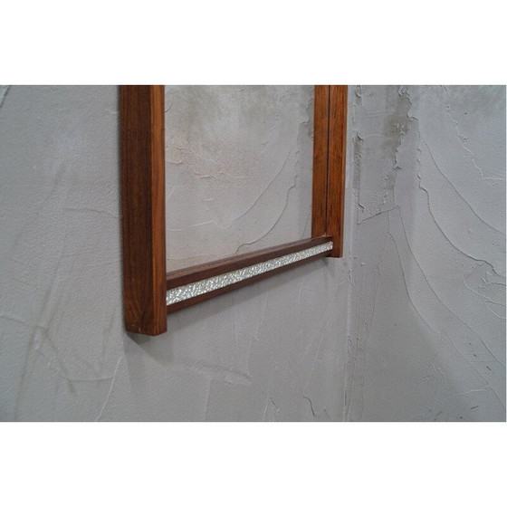 Image 1 of Specchio vintage scandinavo in palissandro, Svezia 1960
