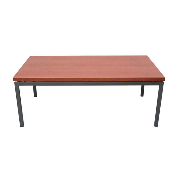 Image 1 of Vintage coffee table in teak and metal, 1960s